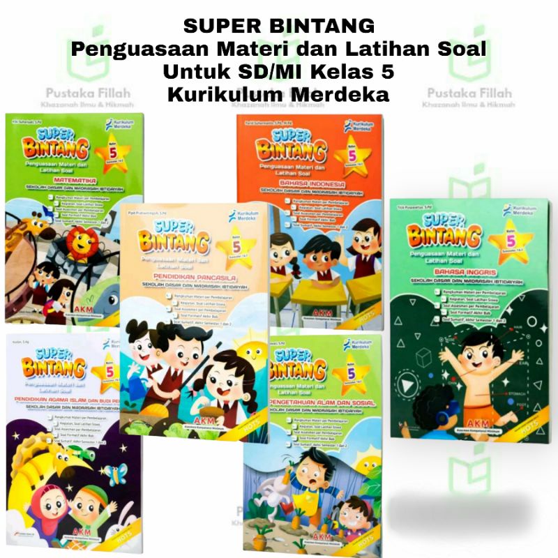 Jual Super Bintang Penguasaan Materi Latihan Soal Untuk Sd Mi Kelas