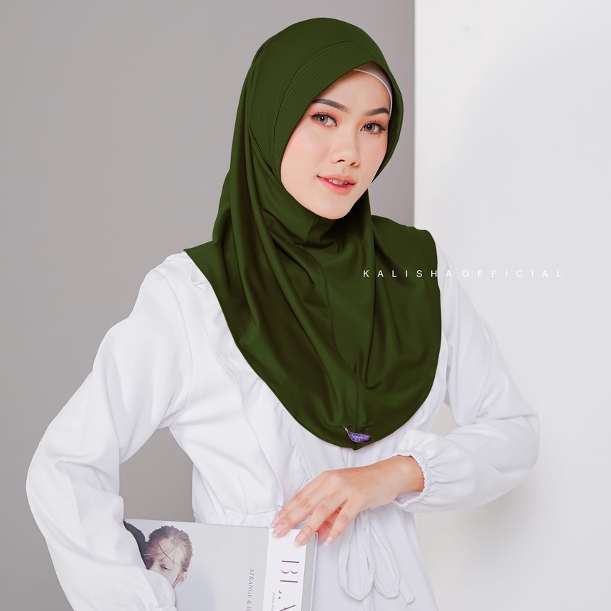 Jual Hijab Sporty Bergo Hamidah Kerudung Instan Daily Jilbab Olahraga