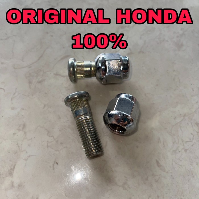 Jual Baut Mur Roda Set Honda Jazz Rs Ge Brio Mobilio Freed Asli