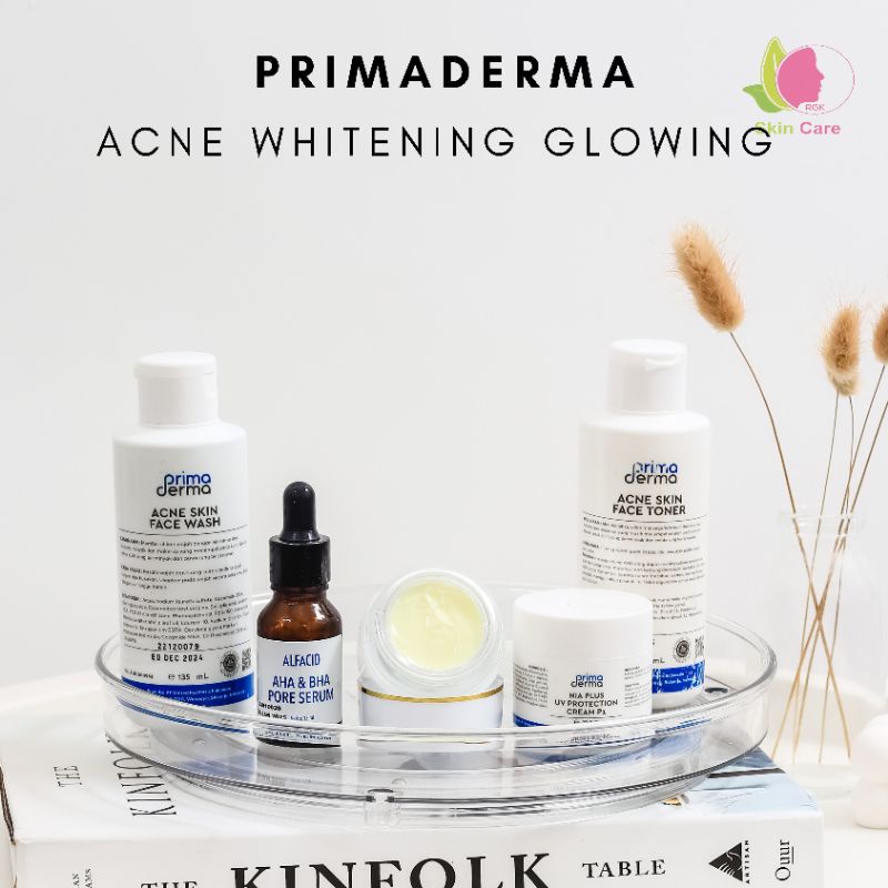 Jual Primaderma Paket Acne Whitening Glowing Serum AHA BHA Shopee