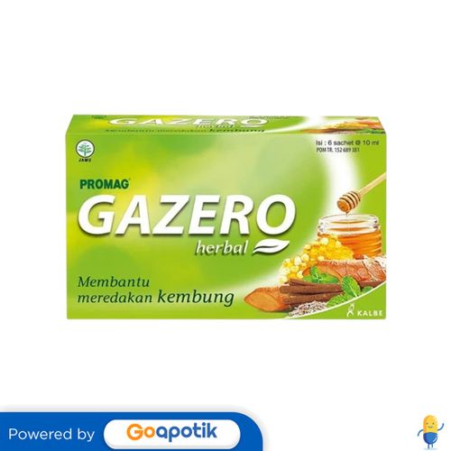 Jual Promag Gazero Herbal Ml Box Sachet Shopee Indonesia