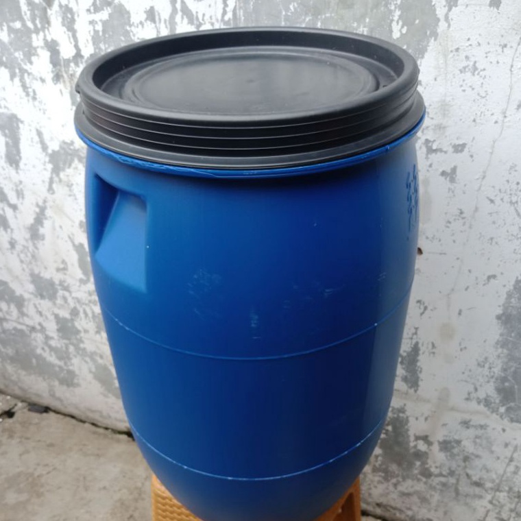 Jual Model Terbaru Tong Sampah Drum Plastik Biru Ukuran 60liter MURAH