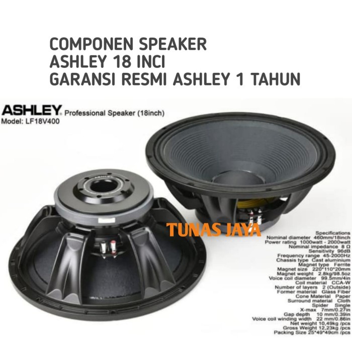 Jual Speaker Component Ashley Lf V Woofer Ashley Lf V Shopee Indonesia