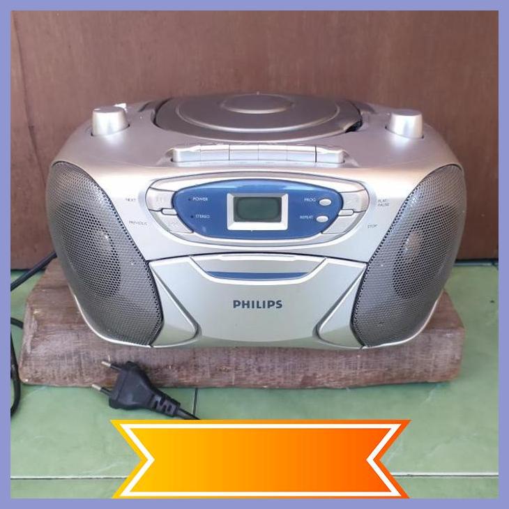 Jual Radio Tape Jadul Lawas Langka Philips Boombox Tmr Shopee Indonesia