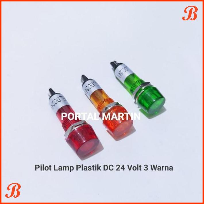 Jual Pilot Lamp Dc Volt Body Plastik Lampu Indikator Panel Listrik