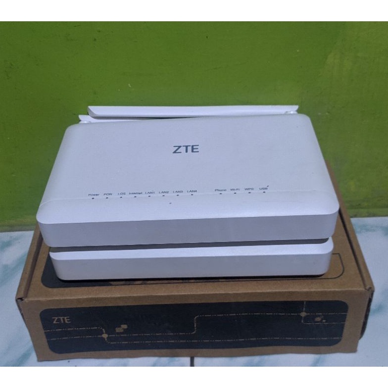 Jual Premium Ont Gpon Zte F L G Plus Adaptor Fqa Shopee Indonesia