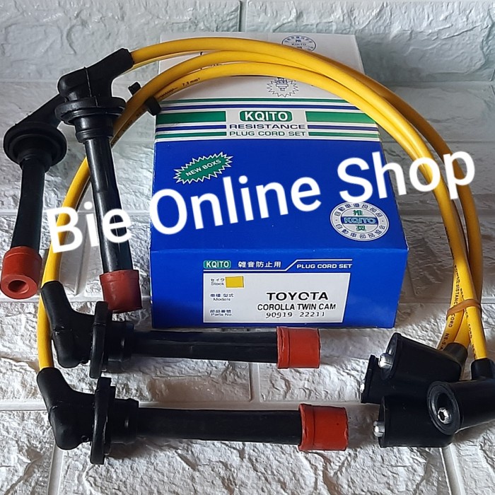 Jual Kabel Busi Corolla Twincam AE92 Kuning Shopee Indonesia