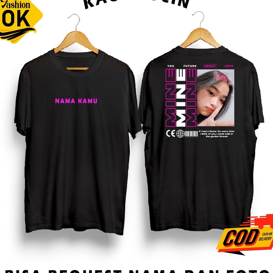 Jual Segera Dapatkan Sehari Jadi Custom Request Kaos Bucin