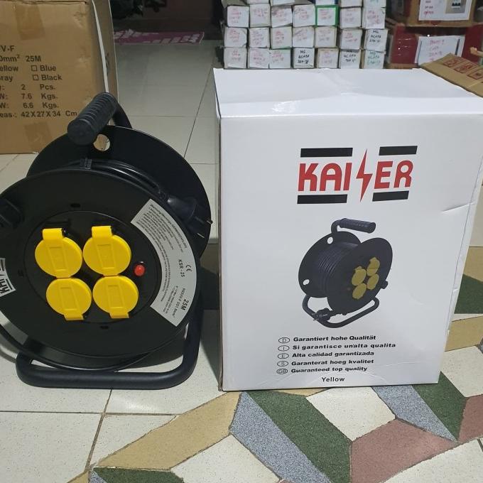 Jual Kabel Roll Kaiser M Stop Kontak Kabel Gulungan Meter