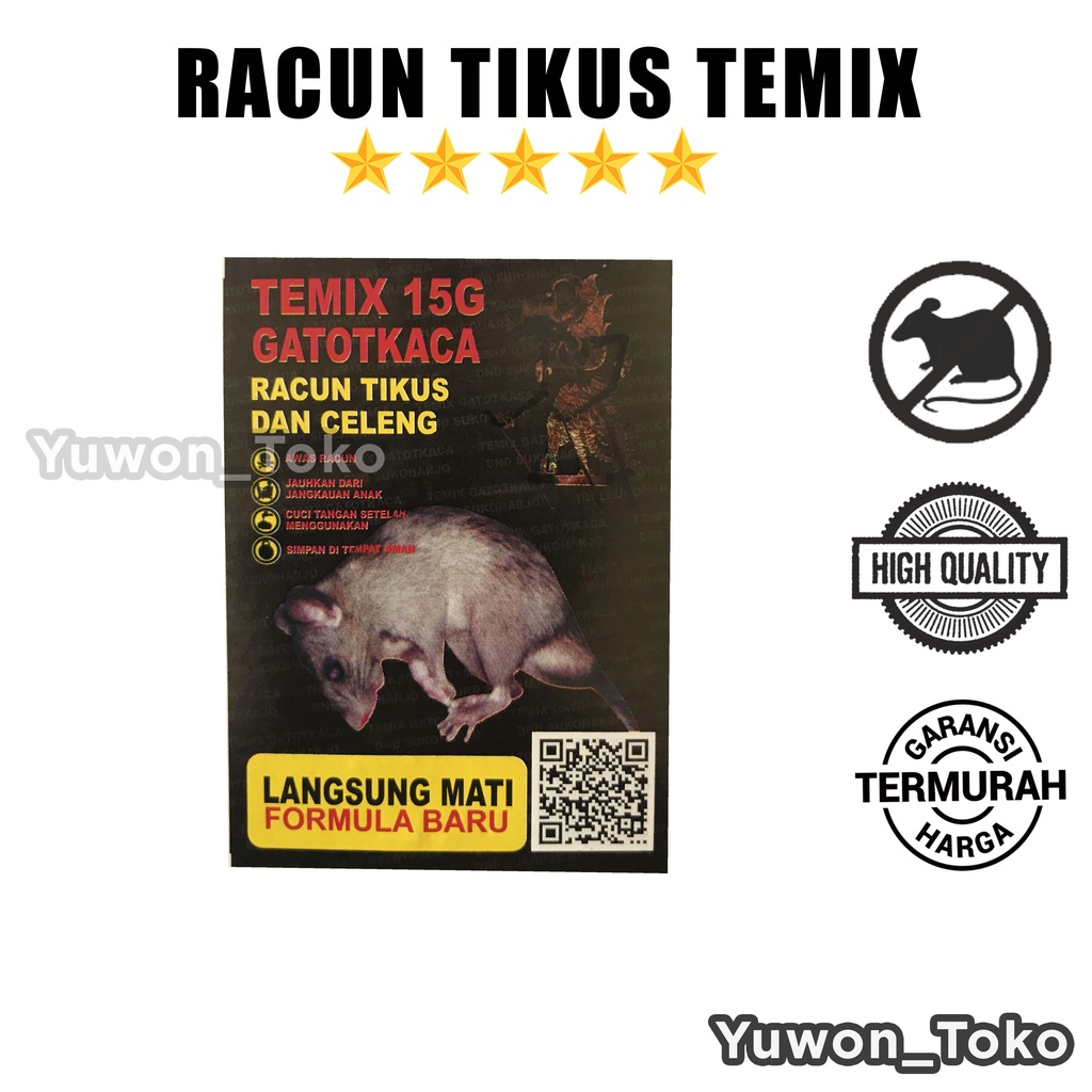 Jual Ampuh Racun Temix Gatotkaca Asli Racun Tikus Mematikan