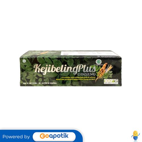 Jual Ben Sehat Kejibeling Plus Ginseng Box Kapsul Shopee Indonesia