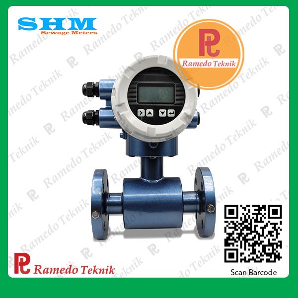 Jual Flow Meter Shm Electromagnetic Digital Inch Flow Meter Digital