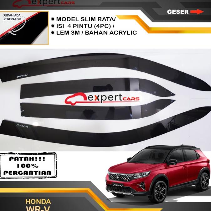 Jual Talang Air Honda Wrv Model Slim Rata Flat Shopee