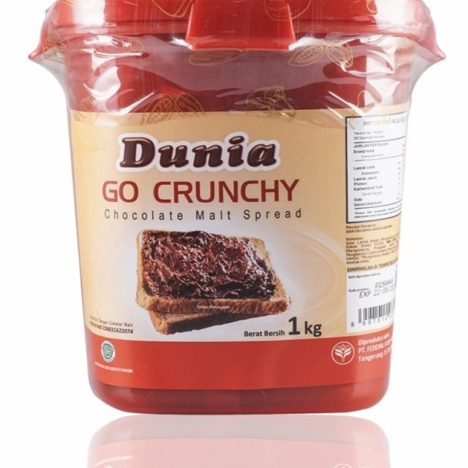 Jual IdW2i2H Dunia Go Crunchy 1 Kg Chocolate Malt Shopee Indonesia