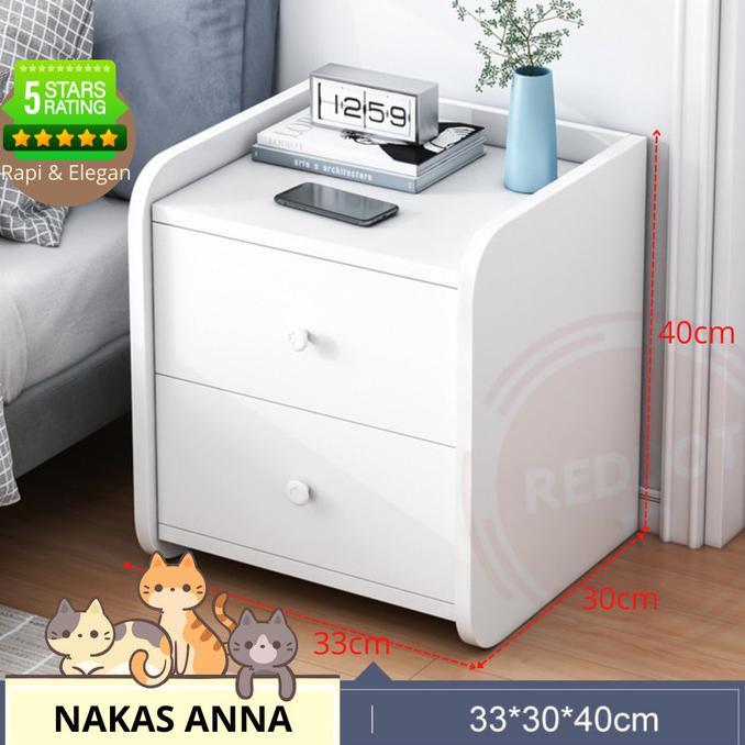 Jual Meja Nakas Kamar Tidur Mody Minimalis Bedside Table X X Cm