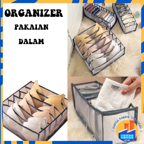 Jual Hpt Storage Box Organizer Celana Dalam Pakaian Dalam Tempat