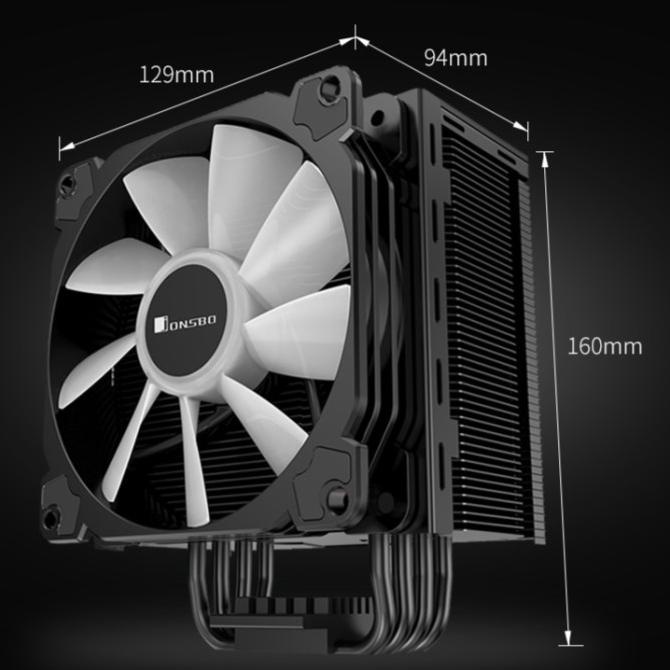 Jual Jonsbo Cr Fan Rgb Cpu Cooler Jonsbo Cr Rgb Jonsbo