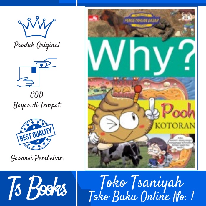 Jual Buku Dunia Pengetahuan Buku Why Poo Kotoran By YeaRimDang Buku