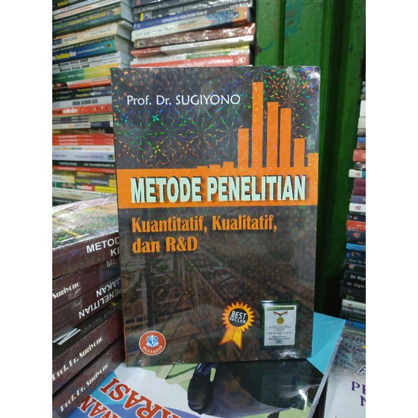 Jual Original Buku Metode Penelitian Kuantitatif Kualitatif Dan R D