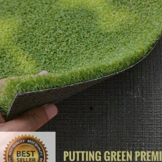 Jual Karpet Rumput Golf Green Sintetis Putting Green Tebal 15 Mm