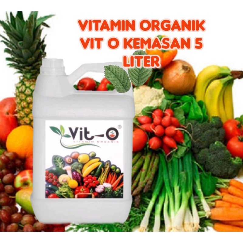 Jual Pupuk Organik Cair Vit O Vitamin Tanaman Super Kemasan Liter