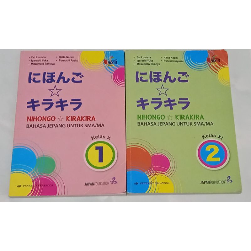 Jual Buku Nihongo Kirakira Bahasa Jepang Kls Sma Shopee Indonesia