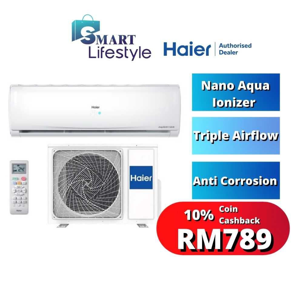 Jual Haier R32 Non Inverter Series Nano Aqua Ionizer Air Conditioner 1