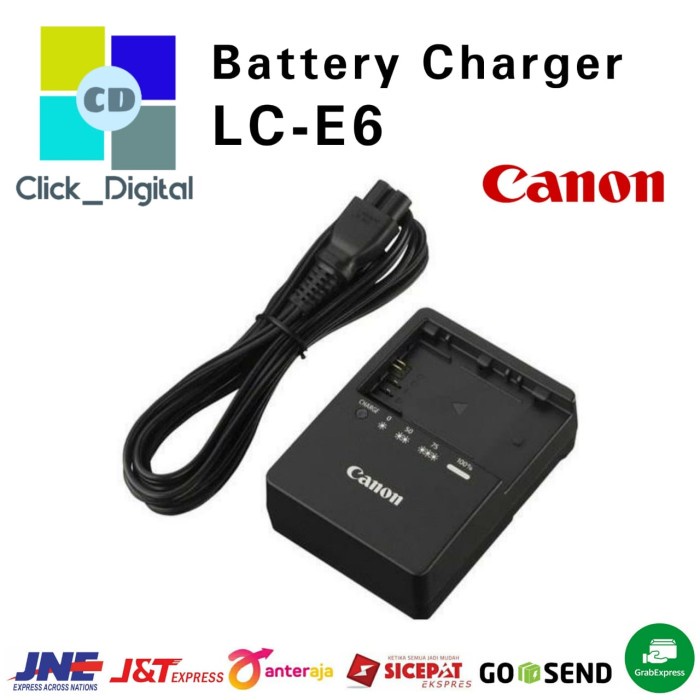 Jual Charger Canon Lc E Lc E E For Baterai Lp E Shopee Indonesia