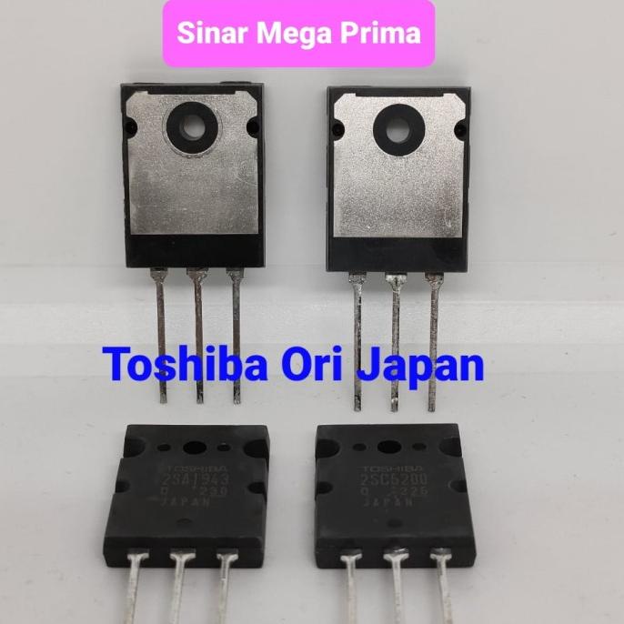 Jual PROMO Transistor 2SA1943 2SC5200 Toshiba Original Japan Shopee