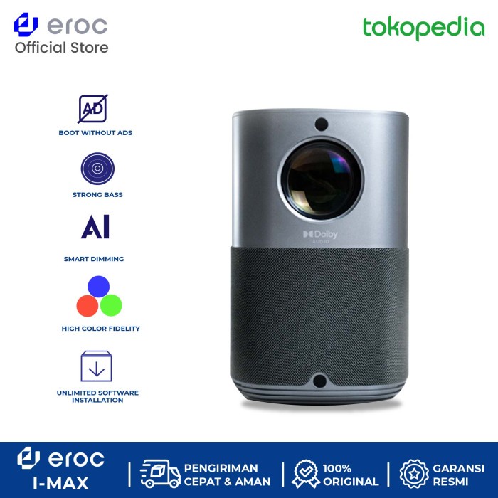 Jual Eroc Android Smart Home Proyektor Dolby Fhd Ansi Model