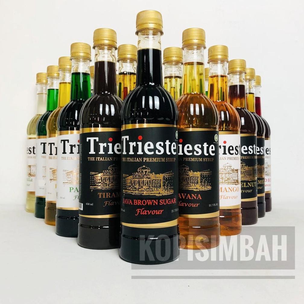 Jual Limited Syrup Trieste Rasa Butterscotch 650 Ml Italian Premium