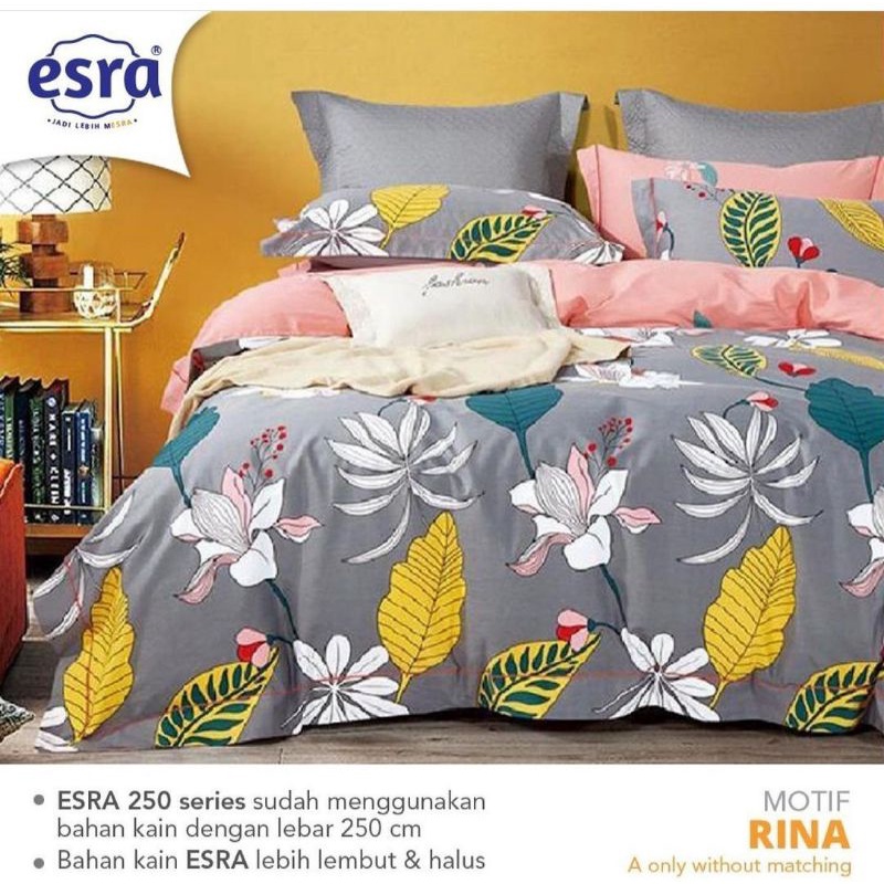 Jual Sprei Katun Esra Collection Motif Rina Tika Shopee Indonesia