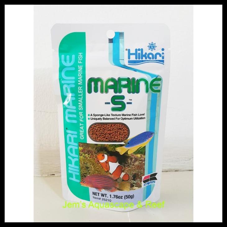 Jual Hikari Marine S Pelet Makanan Ikan Laut Marine Fish Food