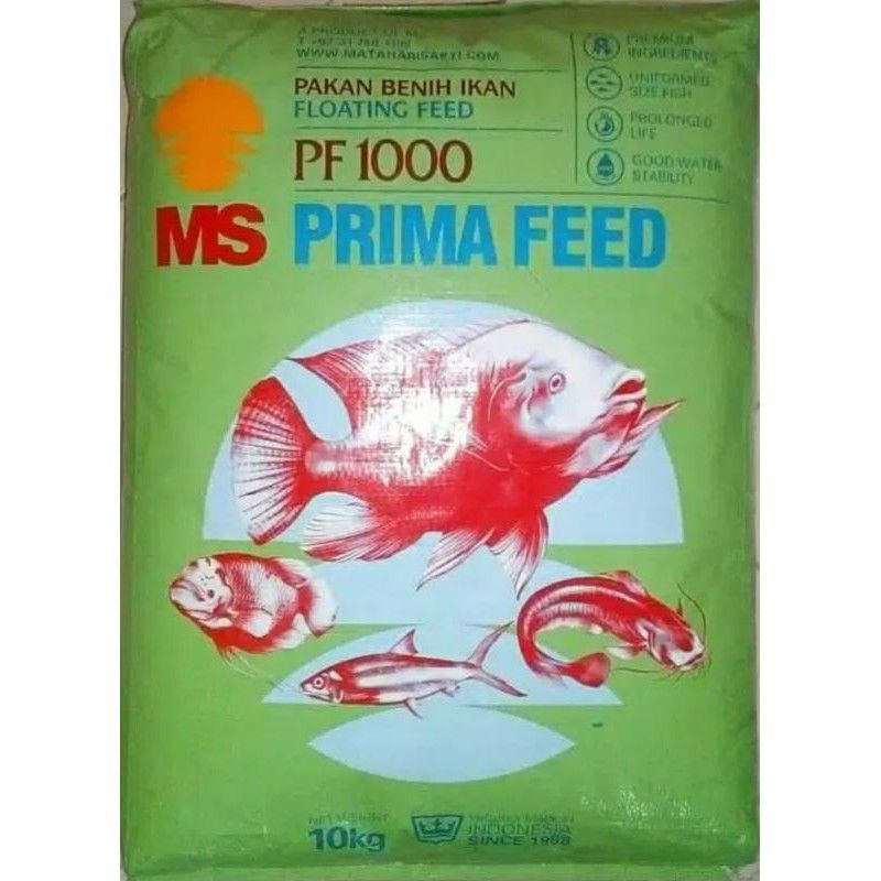 Jual Repack Pakan Lele PF 1000 MS Prima Feed Pakan Benih Ikan