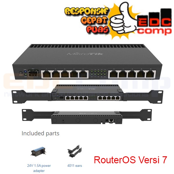 Jual Mikrotik RB 4011 IGS RM RB4011iGS RM Router Indoor Shopee