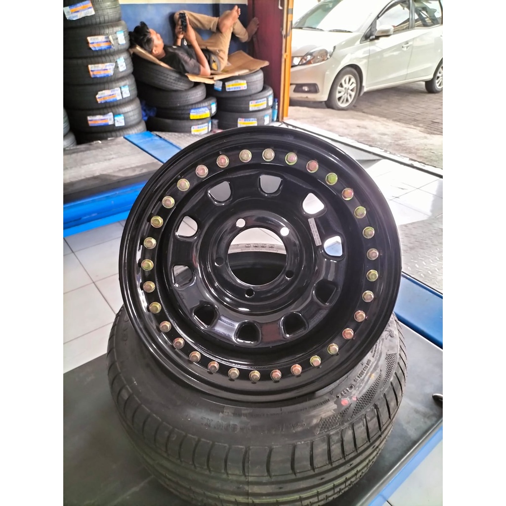 Jual VELG MOBIL BEADLOCK R15 PNP TAFT FEROZA JIMNY KATANA ESCUDO