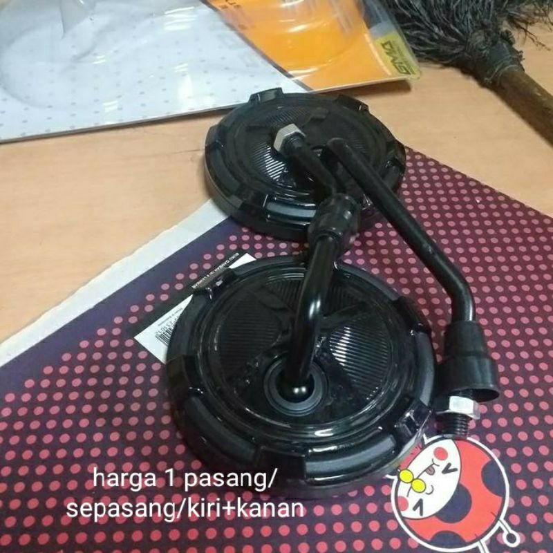 Jual Spion Bulat Kaca Cembung Motor Beat Supra X Scoopy Vario Genio Mio