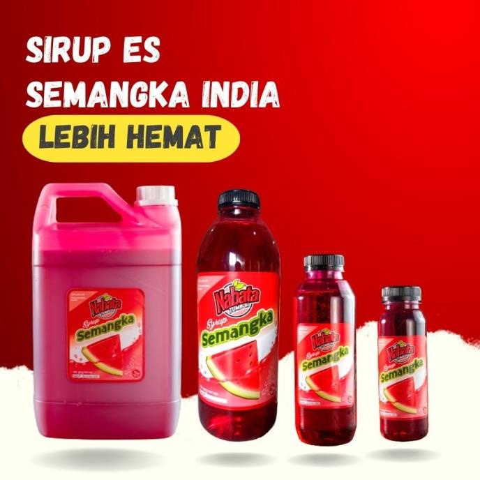 Jual Sirup Semangka India Nabata Liter Shopee Indonesia