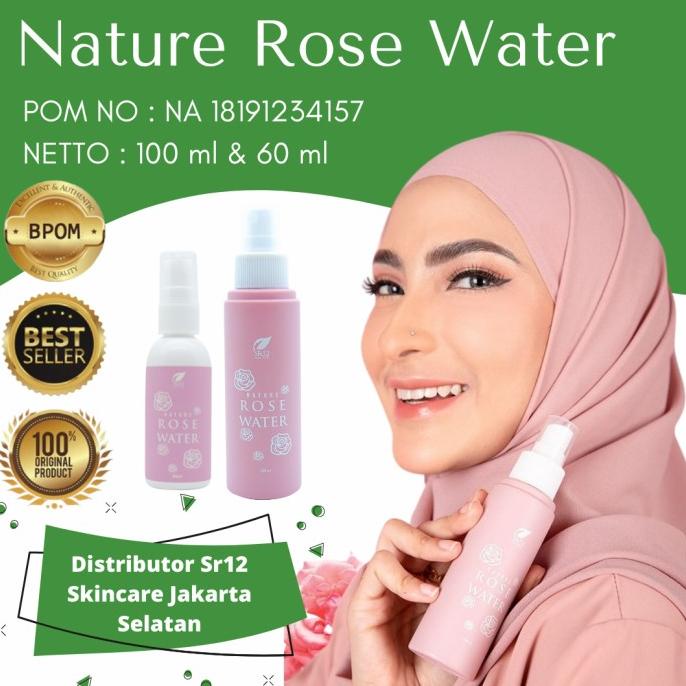 Jual Nature Rose Water Sr Setting Spray Ml Ml Shopee