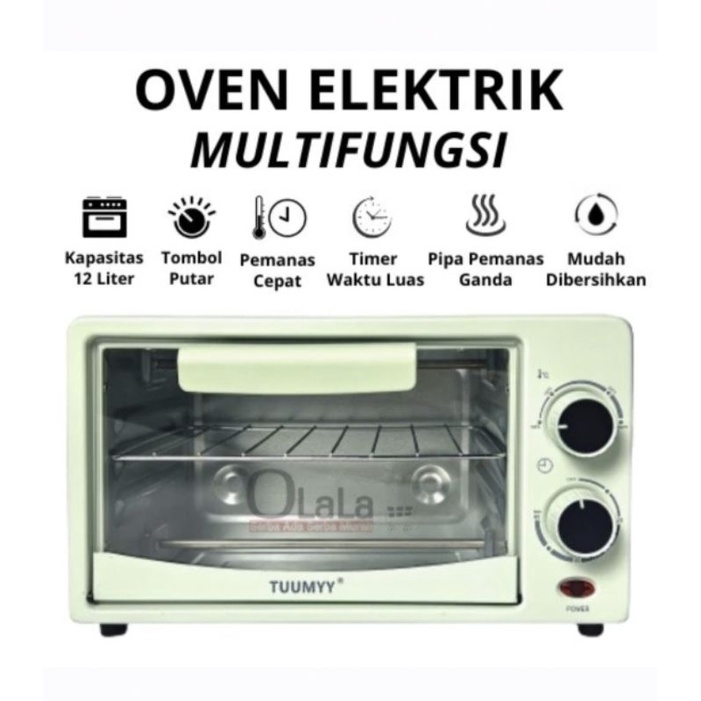 Jual Loyang Oven Listrik Tummy Loyang Oven Listrik Kapasitas Liter