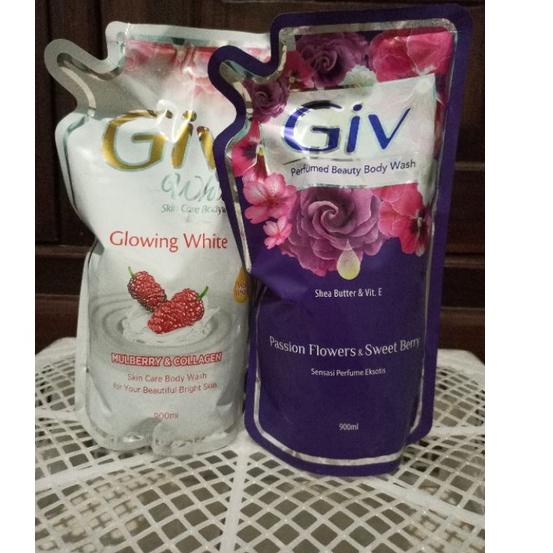 Jual Spesial Ramadhan GIV WHITE SABUN MANDI BODYWASH Refill All Varian