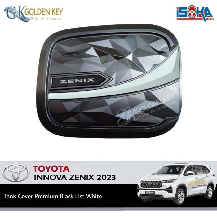 Jual Tank Cover Innova Zenix 2023 Tutup Tangki Bensin Premium Black