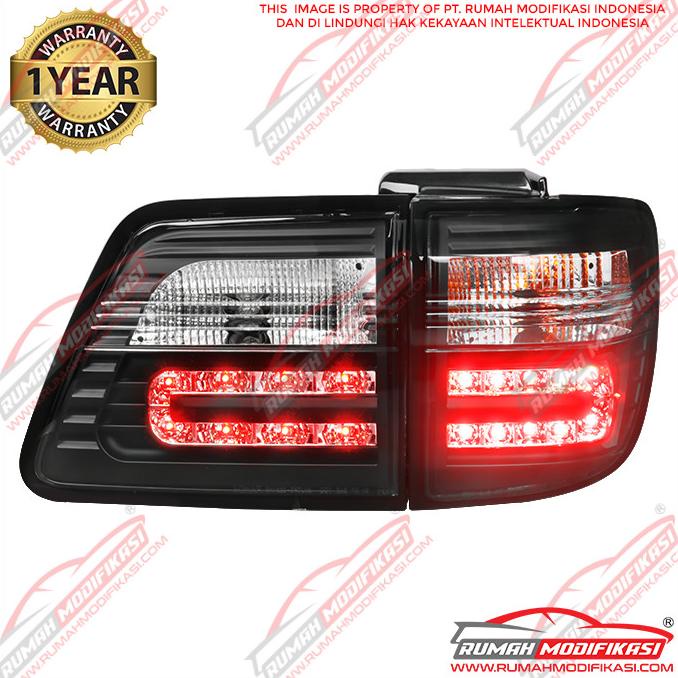 Jual Stoplamp Fortuner Sonar Led Black Jdm Shopee