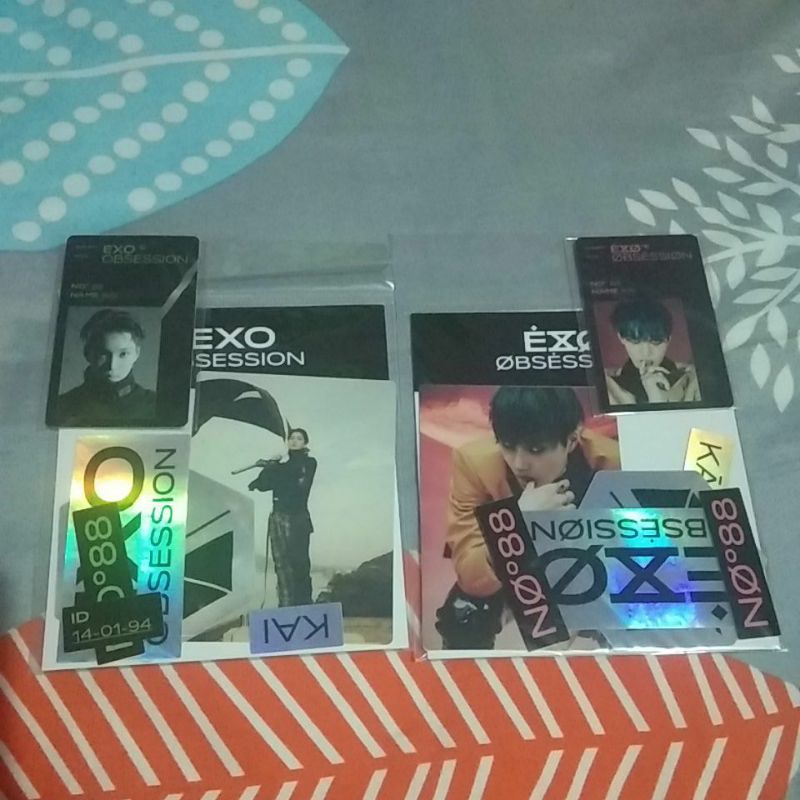 Jual Exo Id Card Deco Stiker Kai Shopee Indonesia