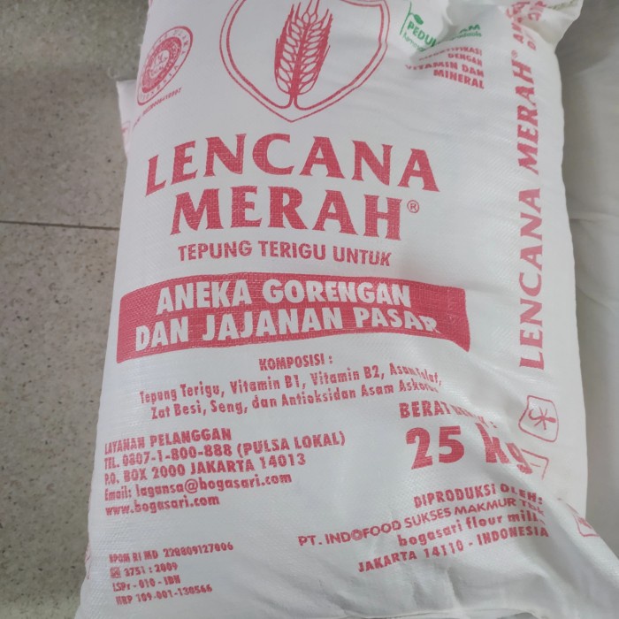 Jual Terigu Lm Tepung Lencana Merah Perkarung Shopee Indonesia