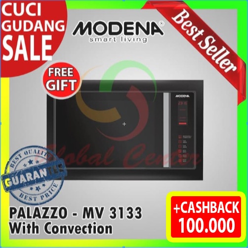 Jual Microwave Oven Palazzo Modena Mv With Convection Free