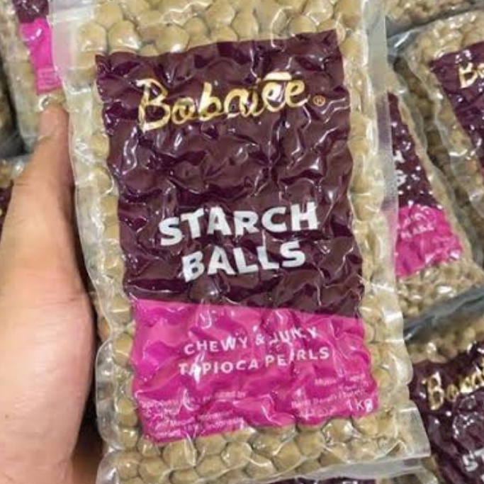 Jual BOBATEE STARCH BALLS CHEWY TAPIOCA PEARLS 1 KG BOBATE BOBA