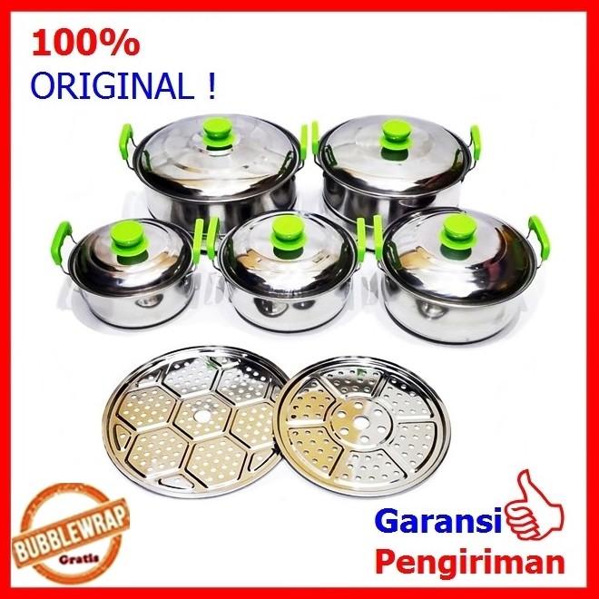 Jual Panci Stainless Panci Ndo Steamer Set K Panci Shopee