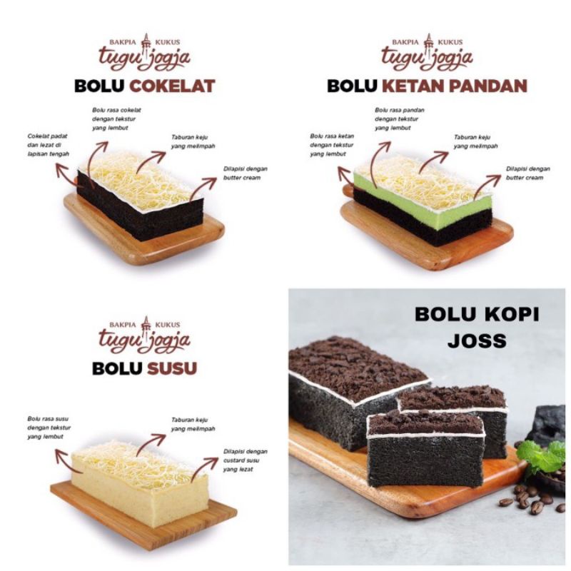 Jual Bolu Kukus Tugu Jogja Oleh Oleh Khas Jogja Shopee Indonesia