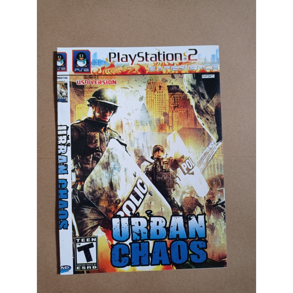 Jual Kaset Game Ps Urban Chaos Kaset Game Ps Cover Murah